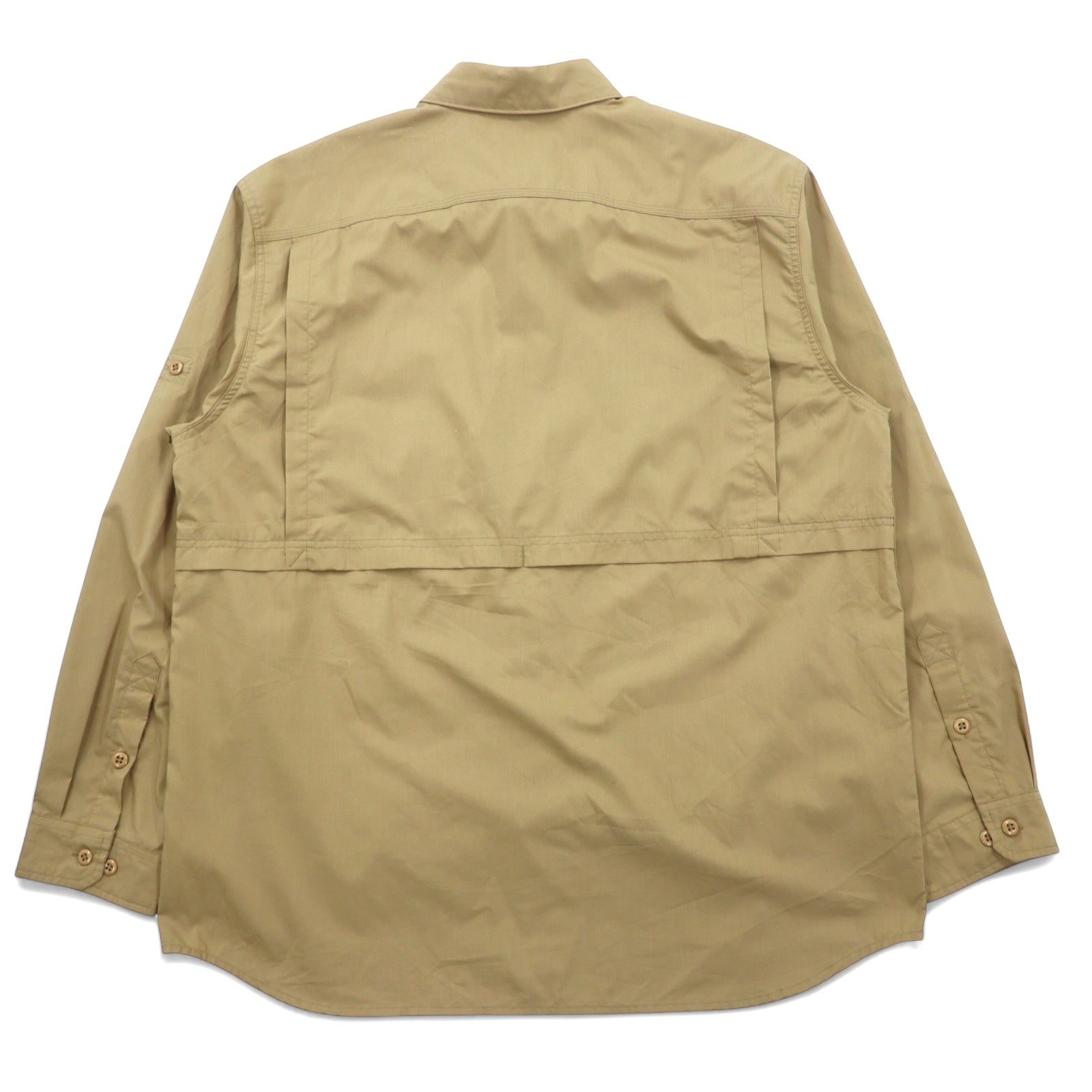 Carhartt FORCE Relaxed Fit Camicia da Lavoro Button-Down XL Beige Poliestere Ridgefield Solid L/S Shirt 102418