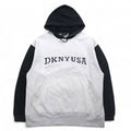 DKNY USA ( Donna Karan New York ) 90年代 プルオーバー パーカー L グレー コットン