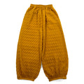 ka na ta プリーツ ヒダパンツ H pleats pants ワイド イージーパンツ FREE マスタード イエロー hida pants 日本製