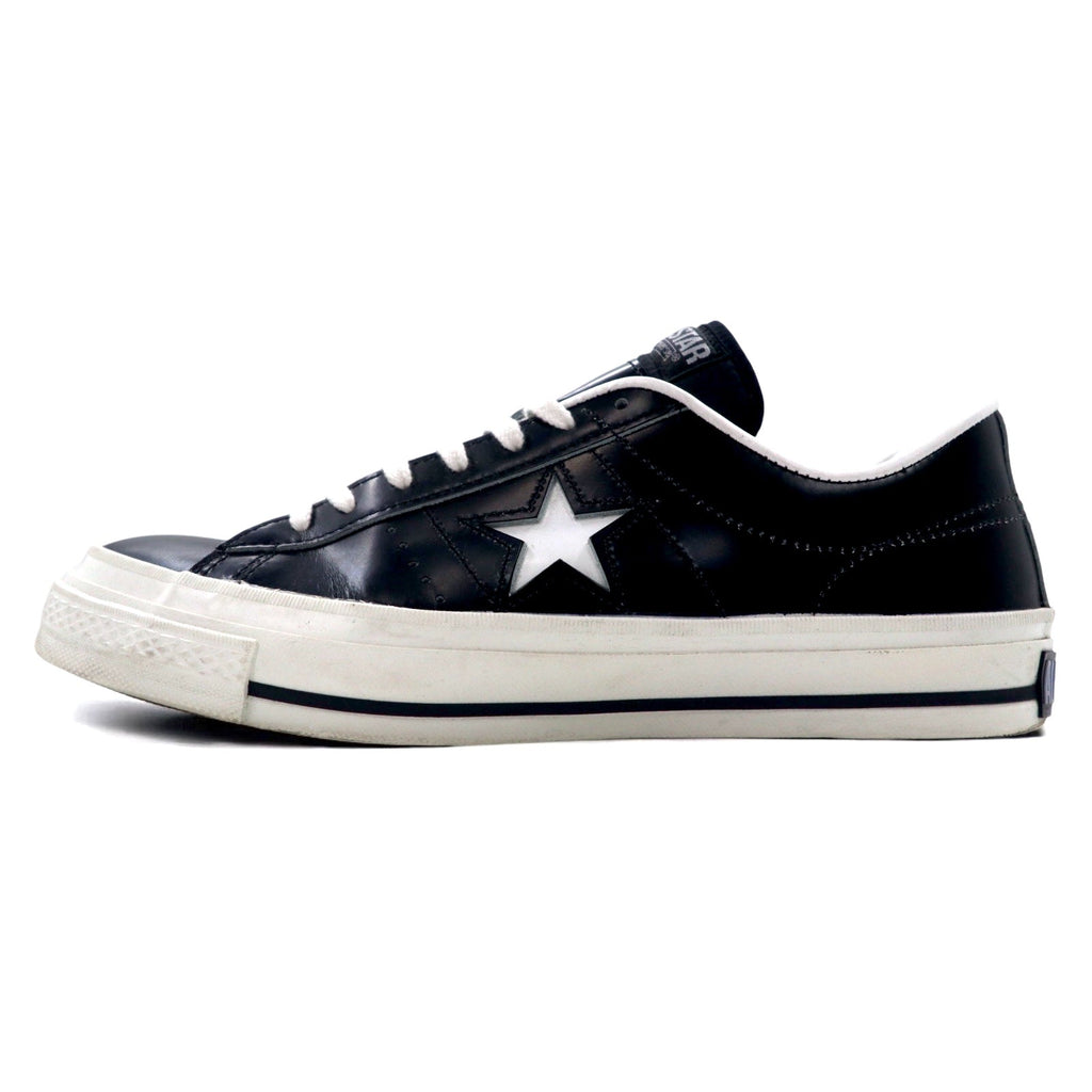 CONVERSE ワンスター ONE STAR J レザー スニーカー 27cm ブラック 日本製