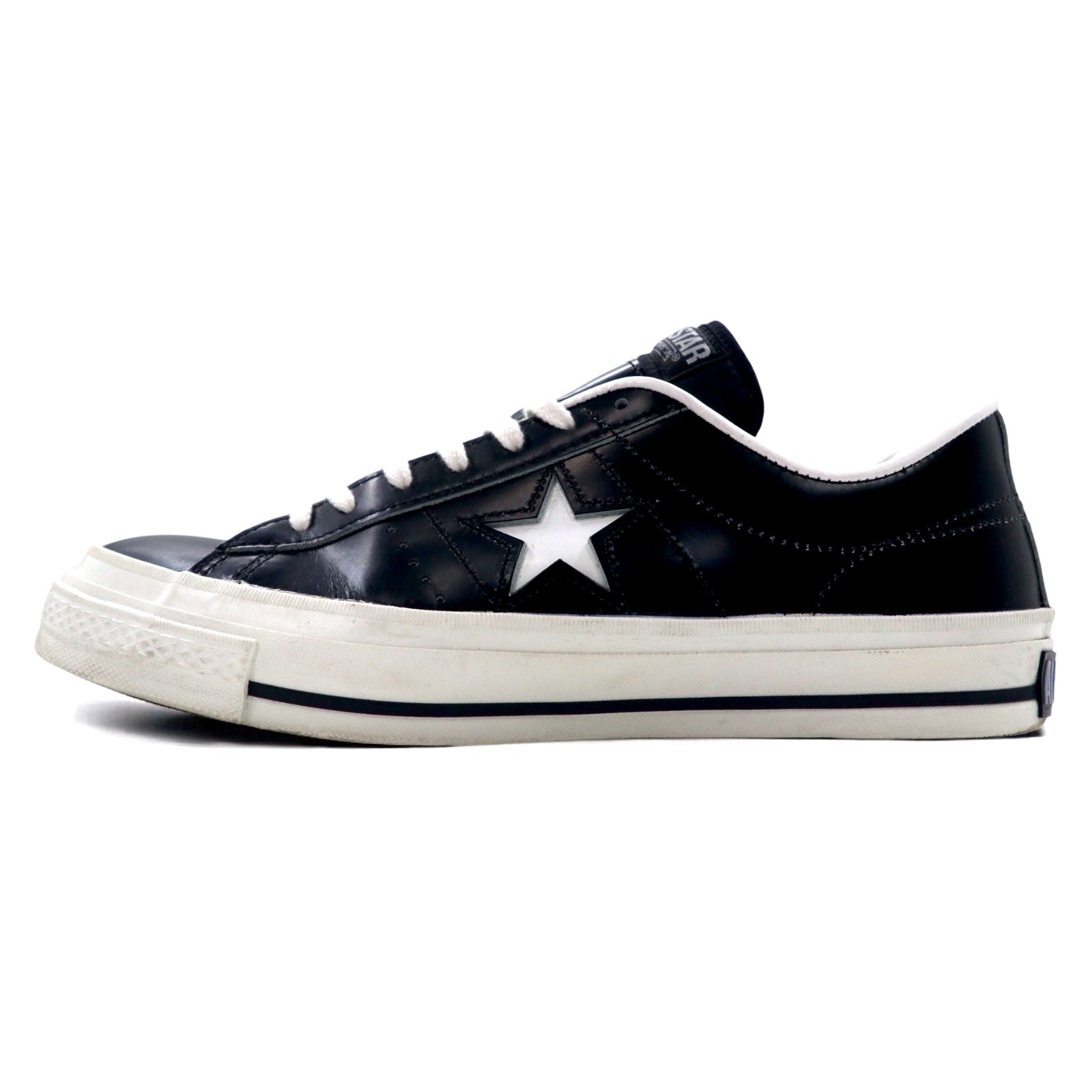 CONVERSE ワンスター ONE STAR J レザー スニーカー 27cm ブラック 日本製