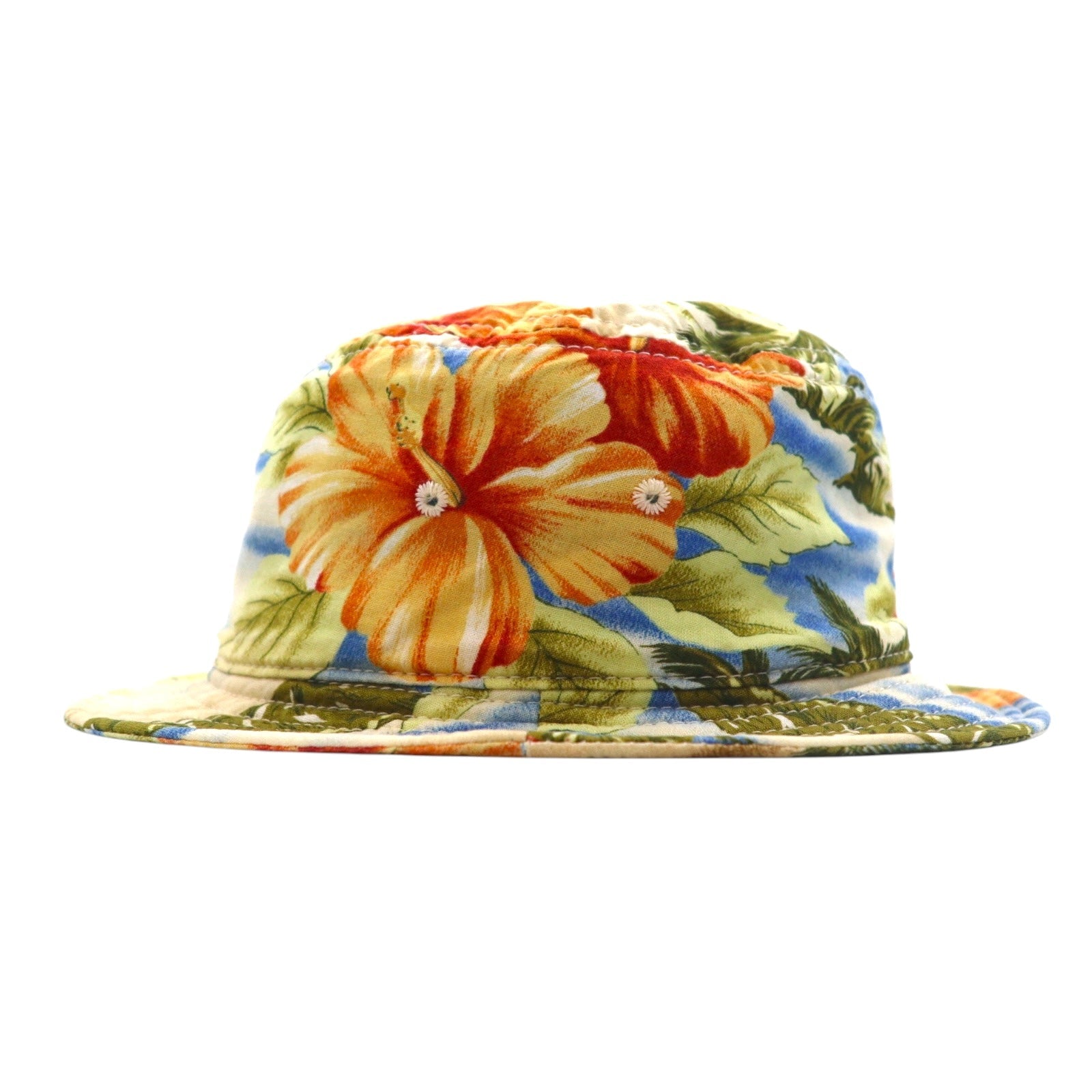 Engineered Garments USA Bucket Hat M Multicolore Cotone Spiaggia Ibisco
