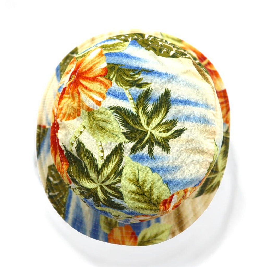 Engineered Garments USA Bucket Hat M Multicolore Cotone Spiaggia Ibisco