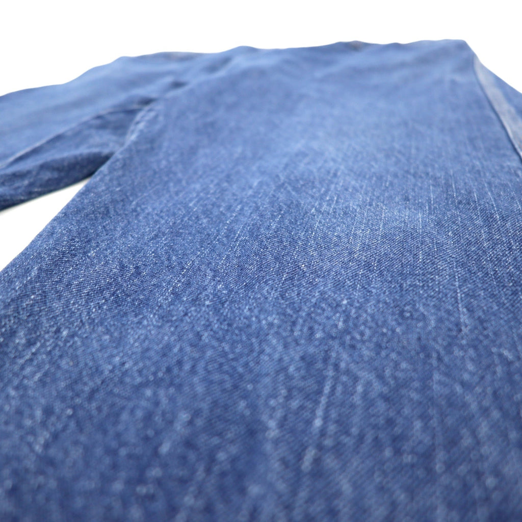 DICKIES FR Pantaloni in denim larghi a gamba larga, antifiamma, stile carpentiere, taglia 40, blu, in cotone, FR Flame Resistant, Made in Mexico