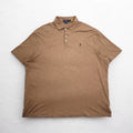 POLO RALPH LAUREN Polo Classica XL CLASSIC FIT beige con ricamo Small Pony