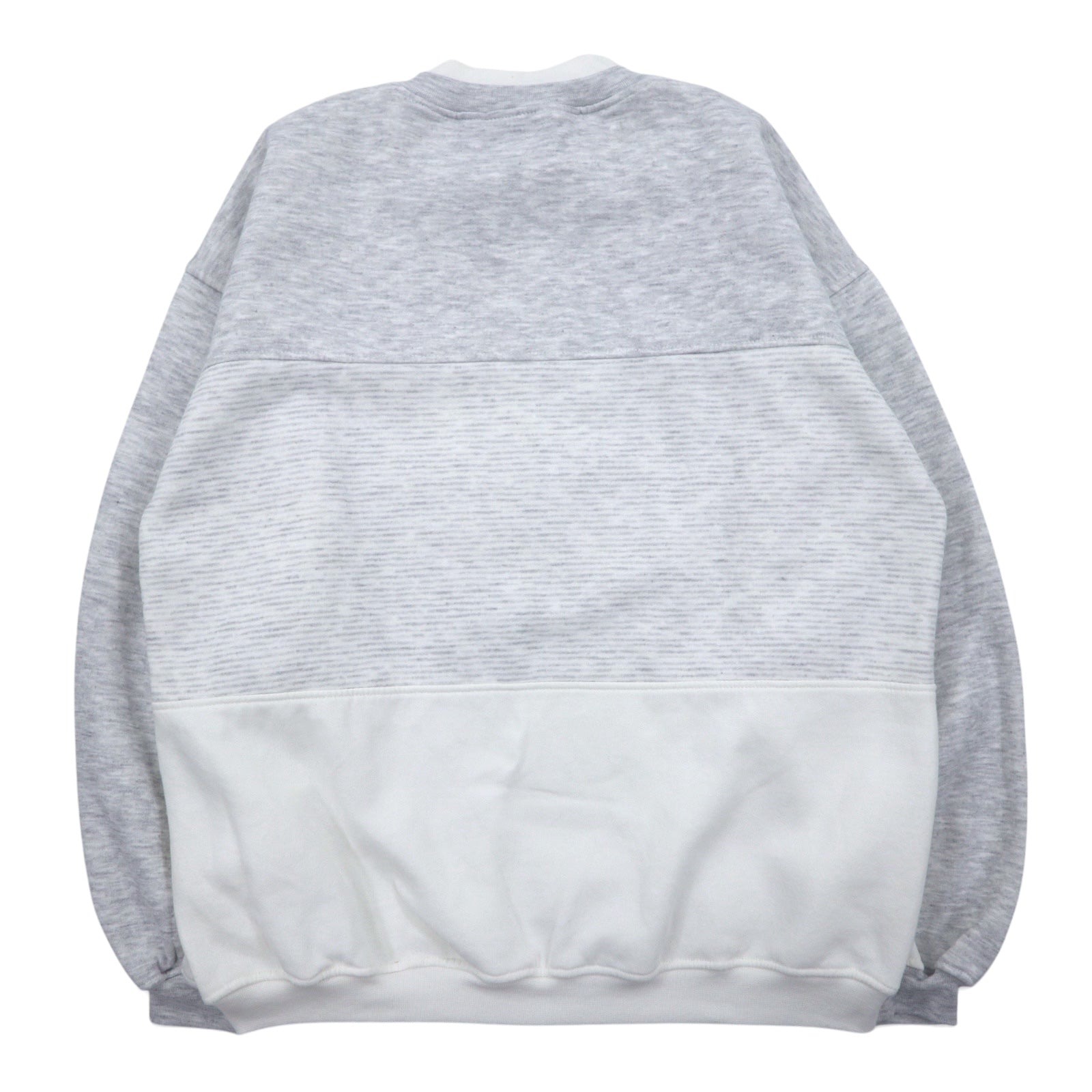 Anni '90 GEAR FOR SPORTS Felpa stampata L Grigio Cotone Poliestere Felpato STAR SHIP OCEANIC