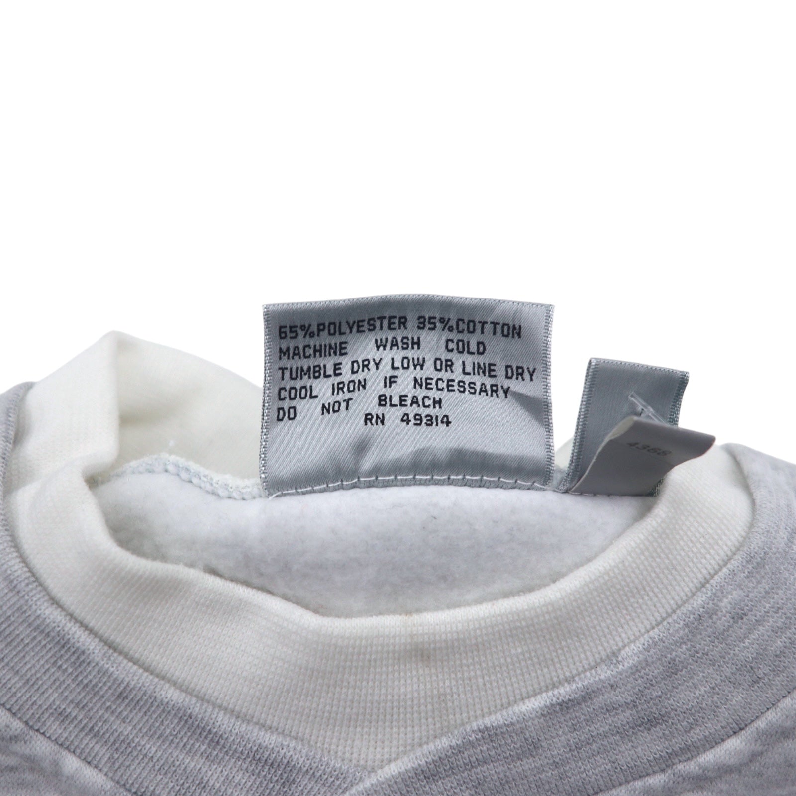 Anni '90 GEAR FOR SPORTS Felpa stampata L Grigio Cotone Poliestere Felpato STAR SHIP OCEANIC