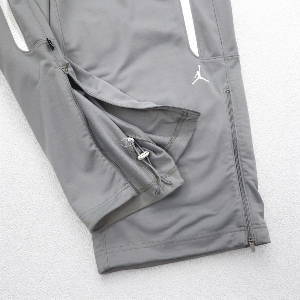 JORDAN BRAND (NIKE) Pantaloni da tuta larghi con bande laterali 2XL Grigio Poliestere 404314-075