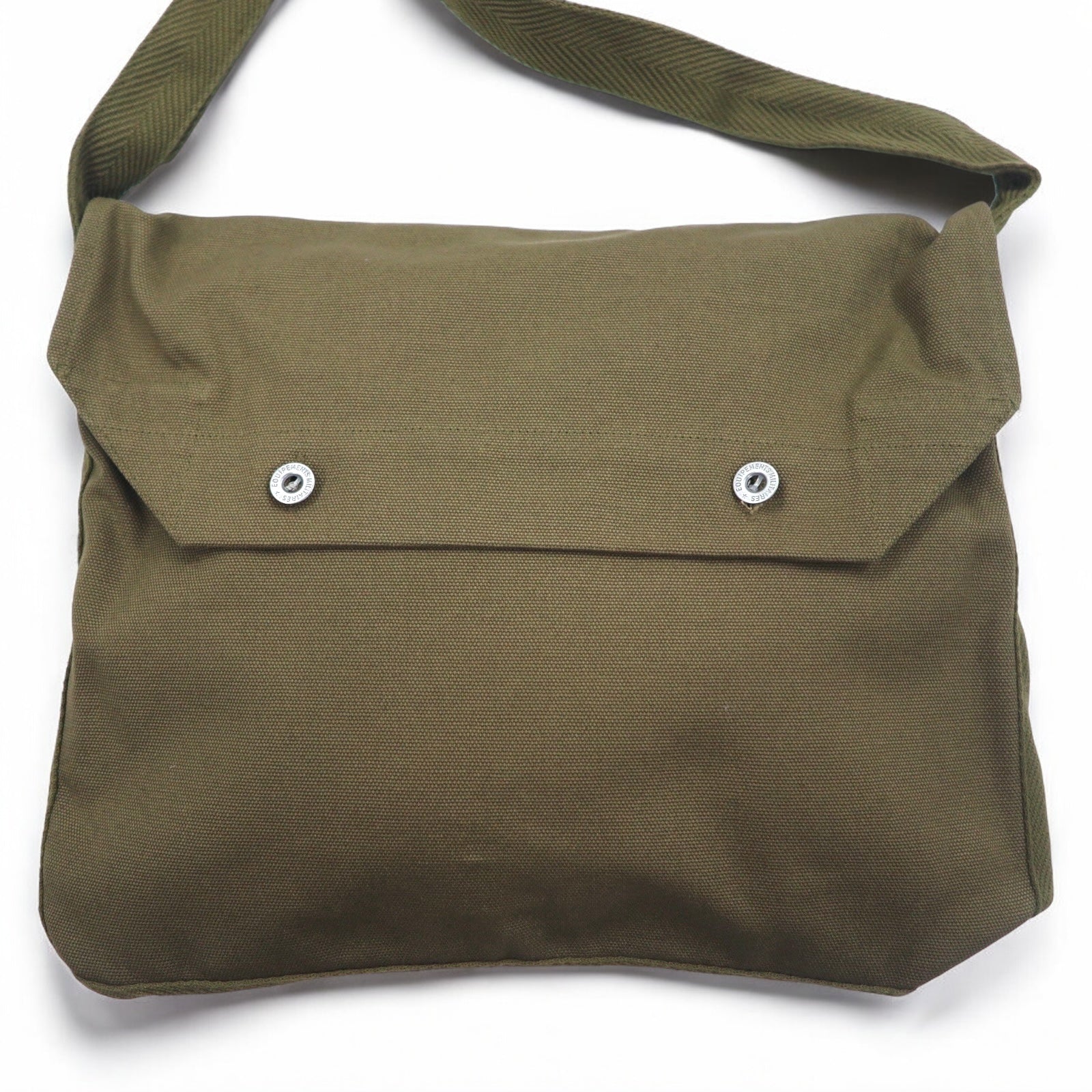 FRENCH ARMY Borsa del pane M38 Tracolla Marrone Tela Articolo non usato