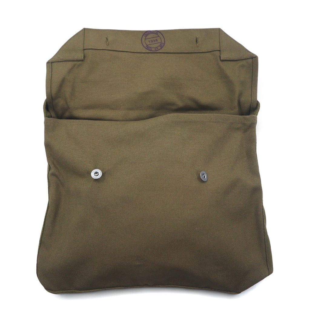 FRENCH ARMY Borsa del pane M38 Tracolla Marrone Tela Articolo non usato