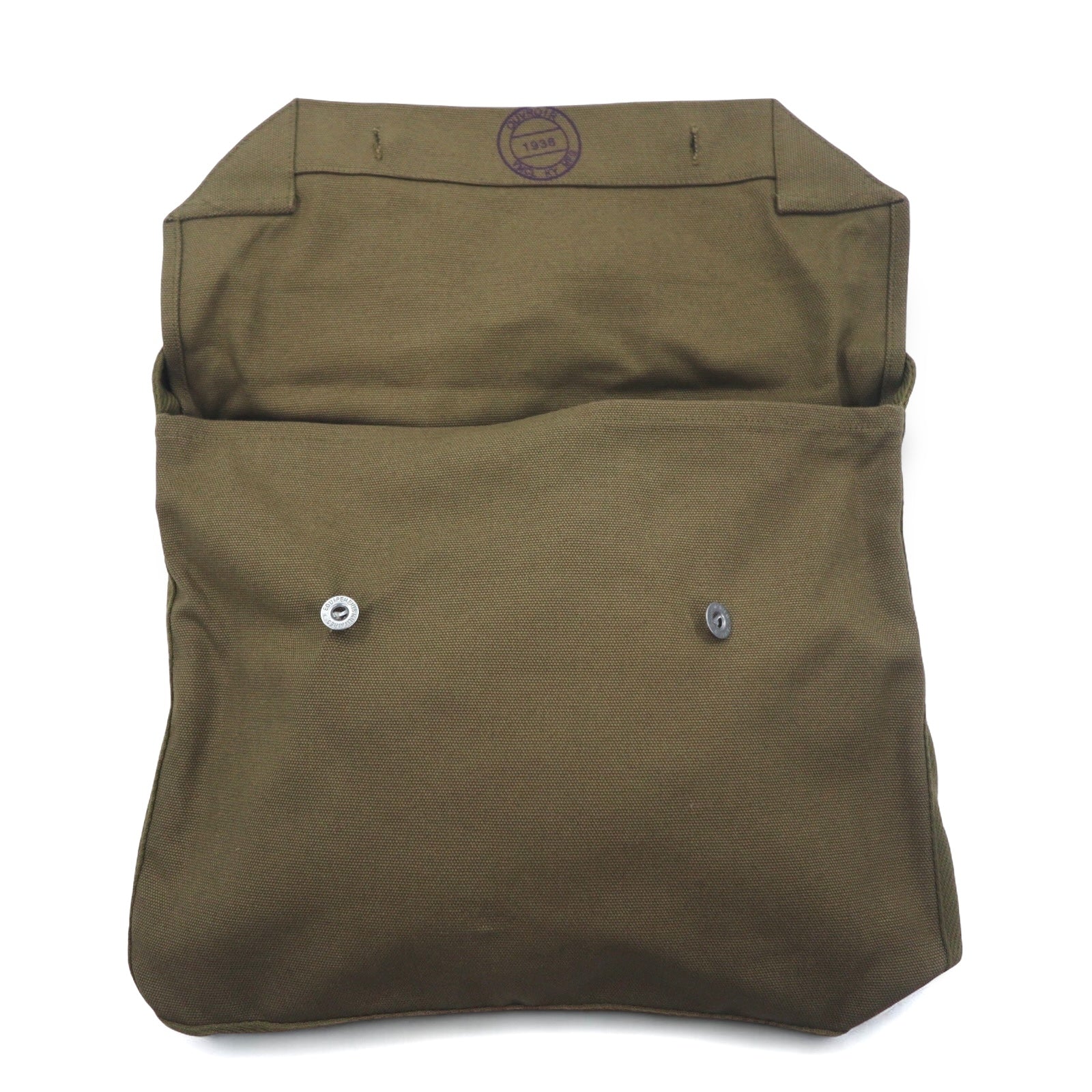 FRENCH ARMY Borsa del pane M38 Tracolla Marrone Tela Articolo non usato