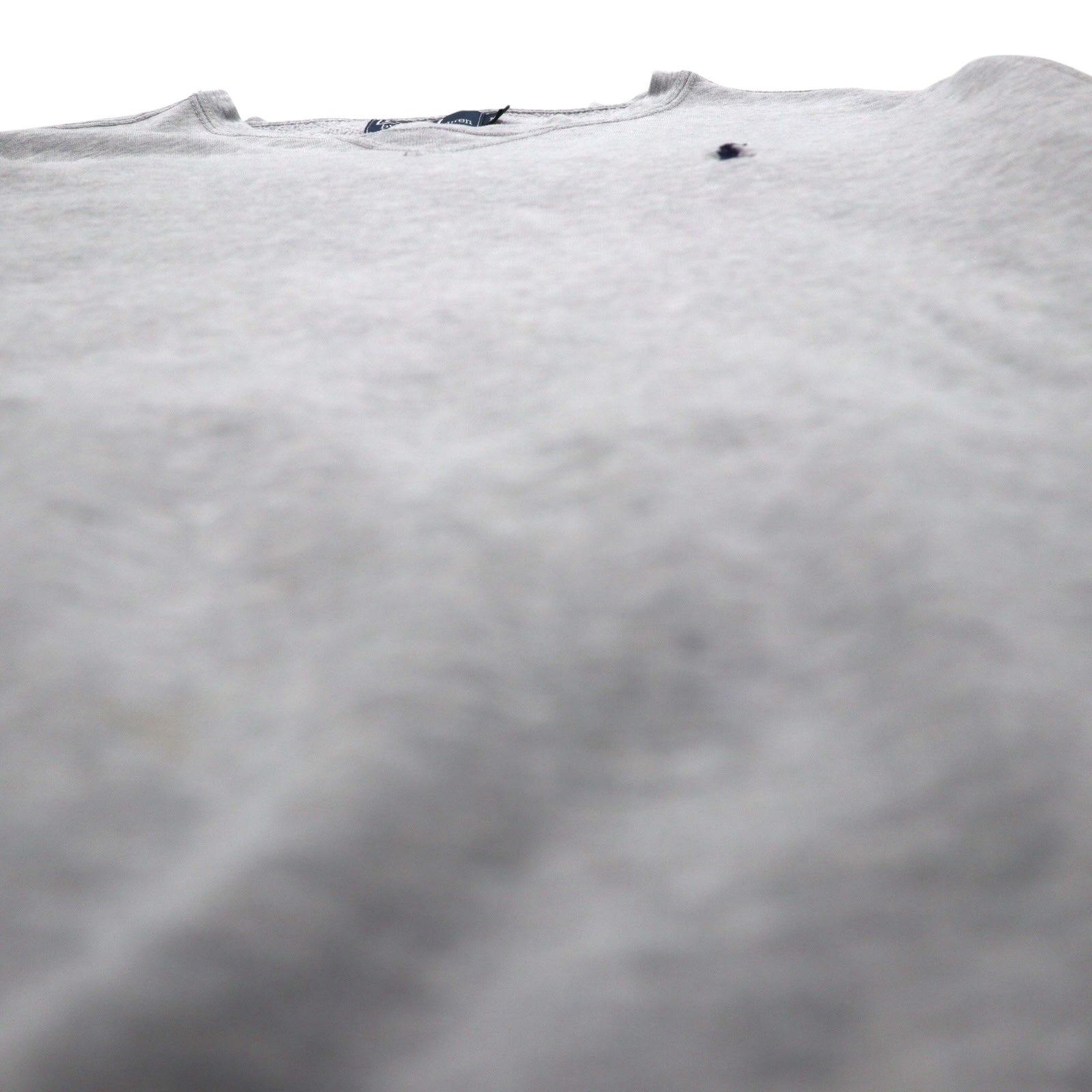 Polo by Ralph Lauren Felpa girocollo anni '90 XL grigio tinta unita ricamo piccolo pony