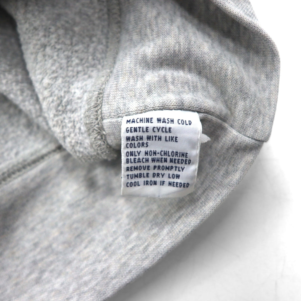 Polo by Ralph Lauren Felpa girocollo anni '90 XL grigio tinta unita ricamo piccolo pony