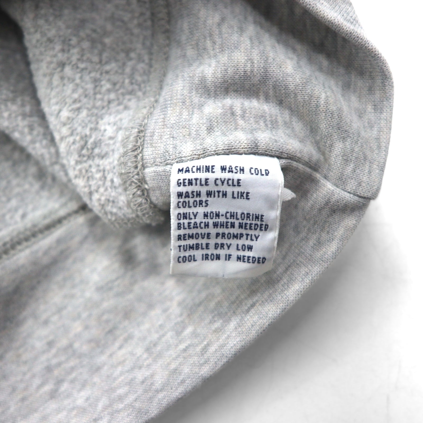 Polo by Ralph Lauren Felpa girocollo anni '90 XL grigio tinta unita ricamo piccolo pony