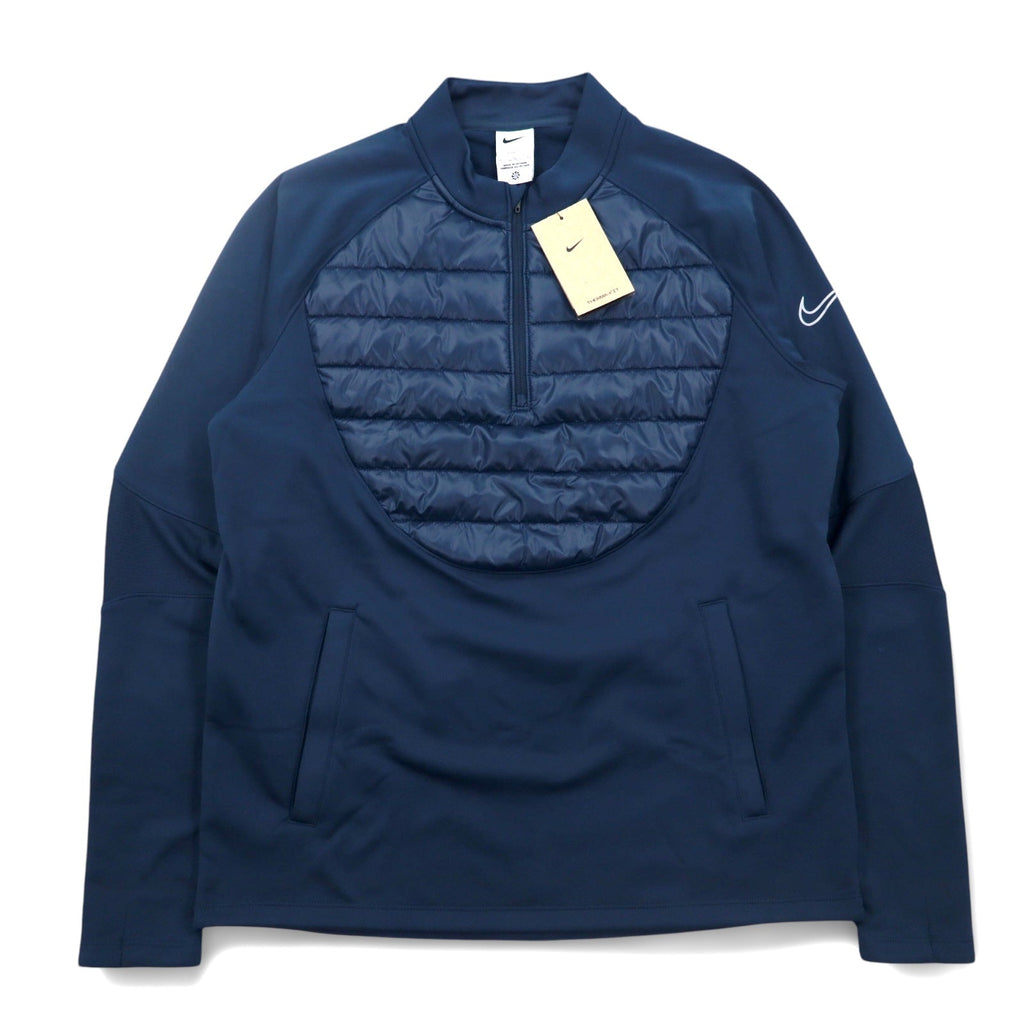 NIKE Academy Drill Top Winter Warrior Pista XL Blu Navy Imbottito Therma-FIT DC9169-454 Nuovo