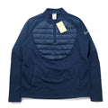 NIKE Academy Drill Top Winter Warrior Pista XL Blu Navy Imbottito Therma-FIT DC9169-454 Nuovo