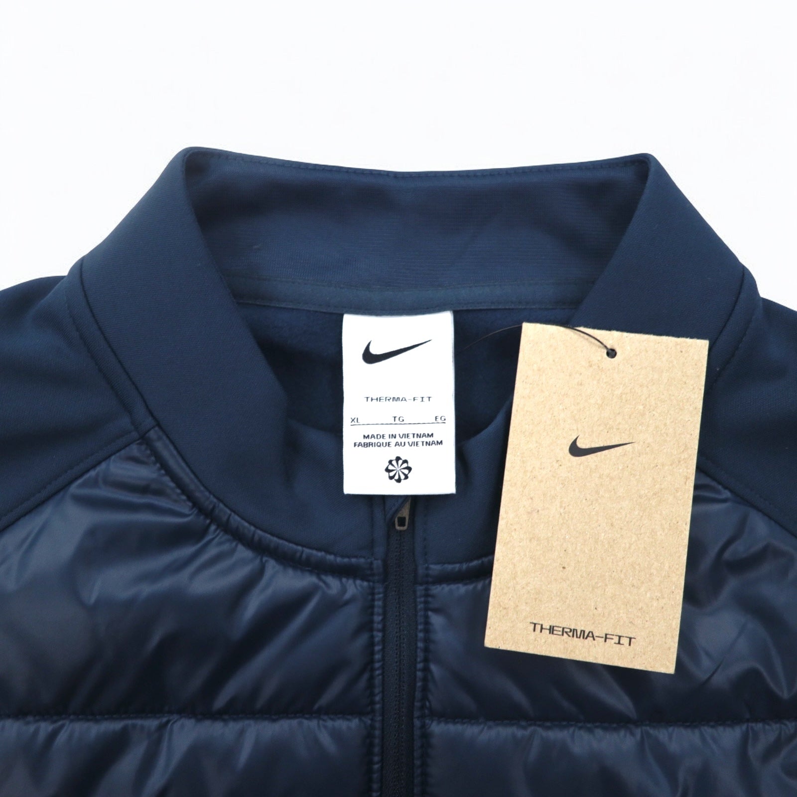 NIKE アカデミー ドリルトップ ウィンター ウォリアー ピステ XL ネイビー 中綿 Therma-FIT DC9169-454 未使用品