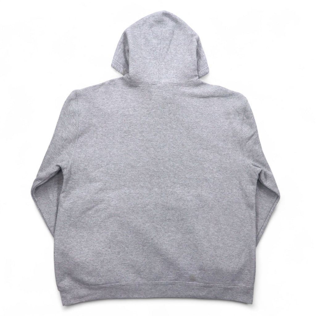 Reebok Felpa con cappuccio pesante pullover L grigia, interno felpato, tasca frontale NFL PITTSBURGH