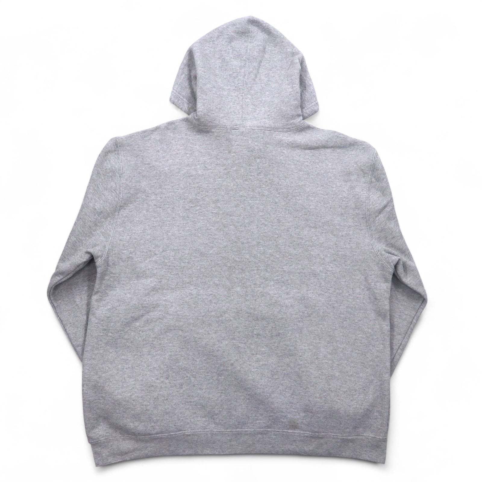 Reebok Felpa con cappuccio pesante pullover L grigia, interno felpato, tasca frontale NFL PITTSBURGH