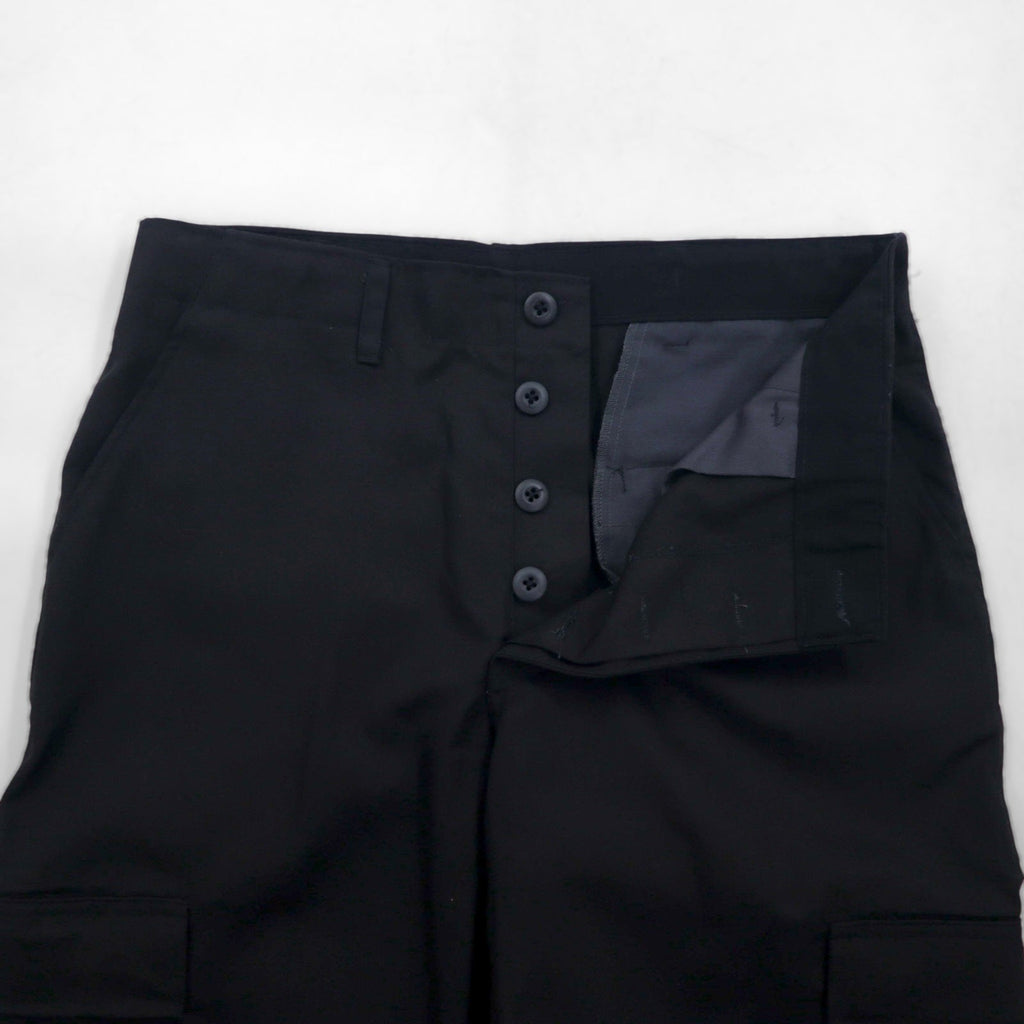US ARMY Pantaloni Combattimento Militari Ripstop Cargo Neri M 8415-01-084-1713