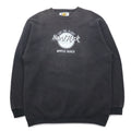 Hard Rock CAFE anni '90 felpa USA taglia XL nera cotone logo ricamato MYRTLE BEACH