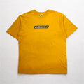 adidas, Made in Canada, Anni 2000, Maglietta con logo 3 strisce, XL, Giallo, Cotone