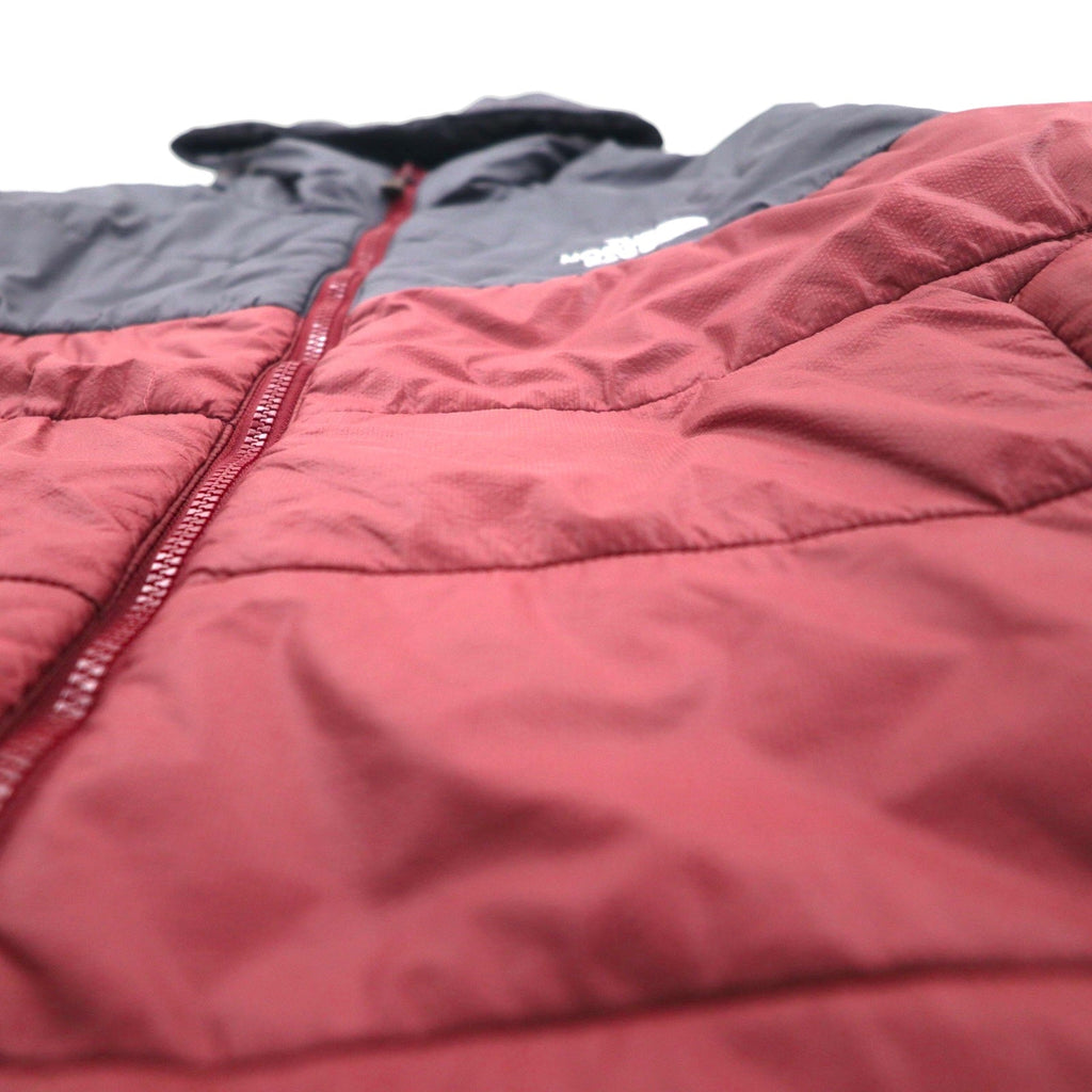 THE NORTH FACE Piumino PRIMALOFT Giacca con cappuccio L grigio bordeaux bicolore nylon