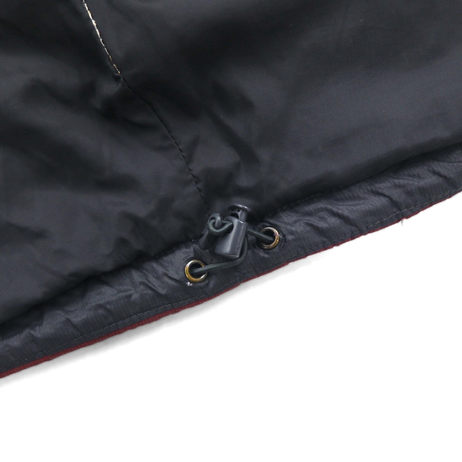 THE NORTH FACE Piumino PRIMALOFT Giacca con cappuccio L grigio bordeaux bicolore nylon