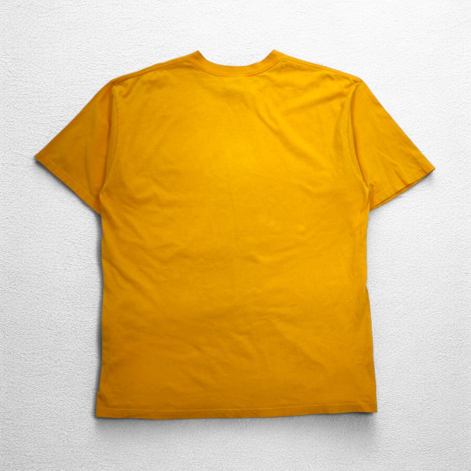 adidas, Made in Canada, Anni 2000, Maglietta con logo 3 strisce, XL, Giallo, Cotone
