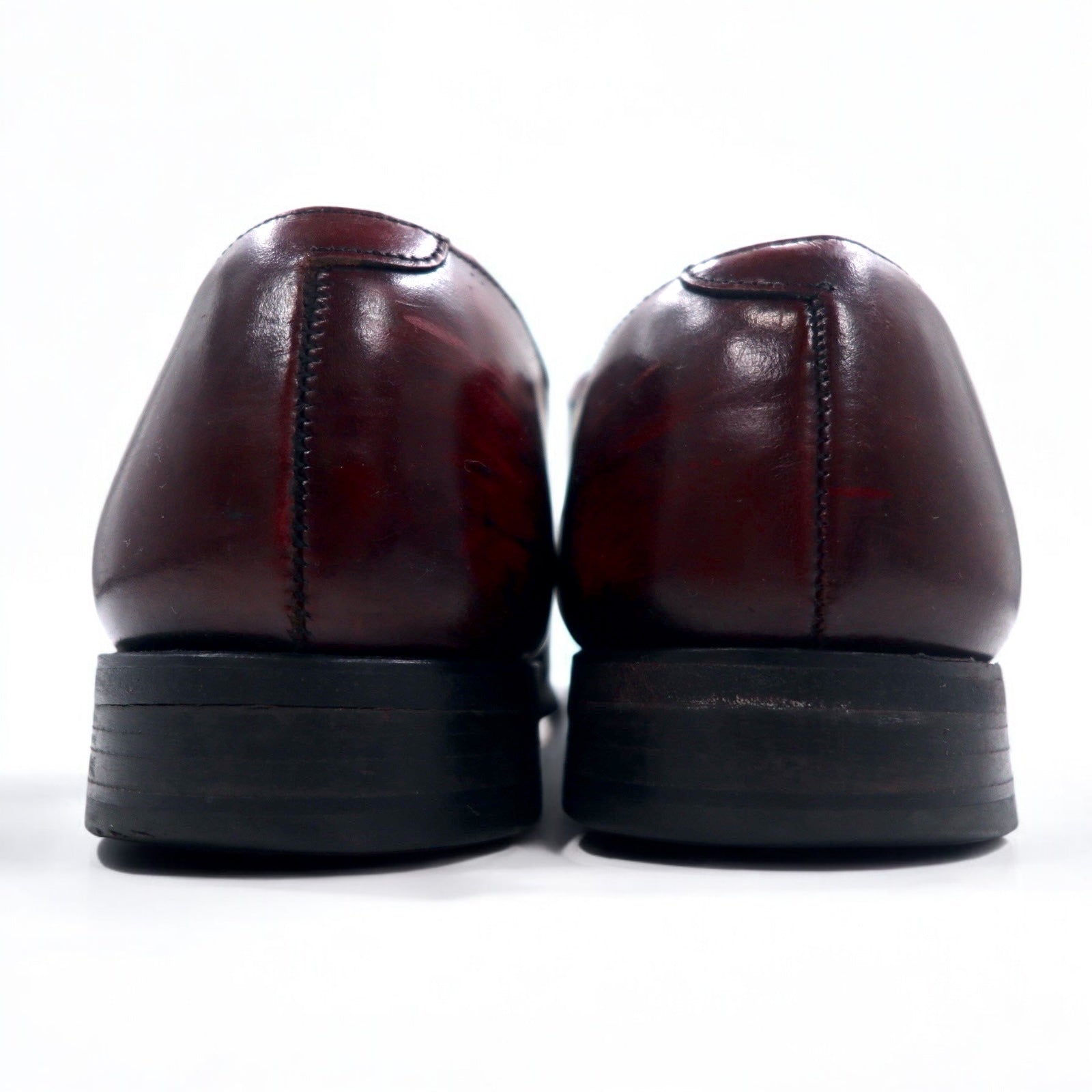 BOSTONIAN USA - Scarpe eleganti straight tip 26cm, bordeaux, pelle 26248