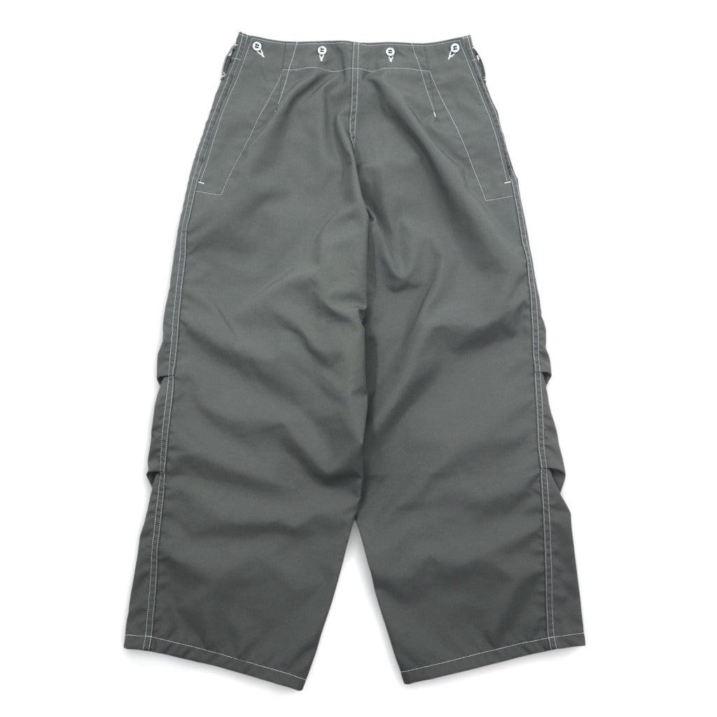 TUKI Military Baggs Pantaloni ampi da marinaio S verde salvia 0114 Made in Japan