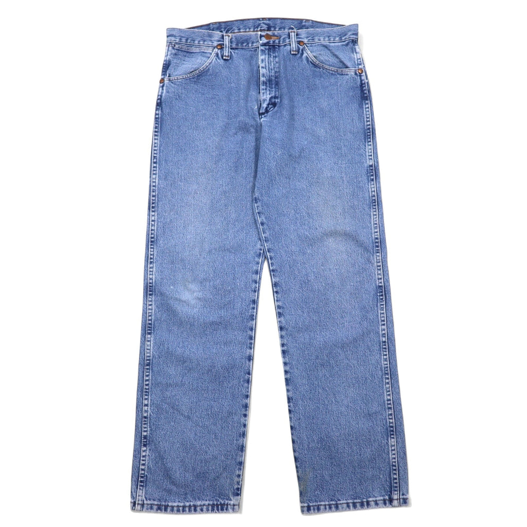 Wrangler 90年代 デニムパンツ 33 ブルー コットン ジッパーフライ 13MWZGK