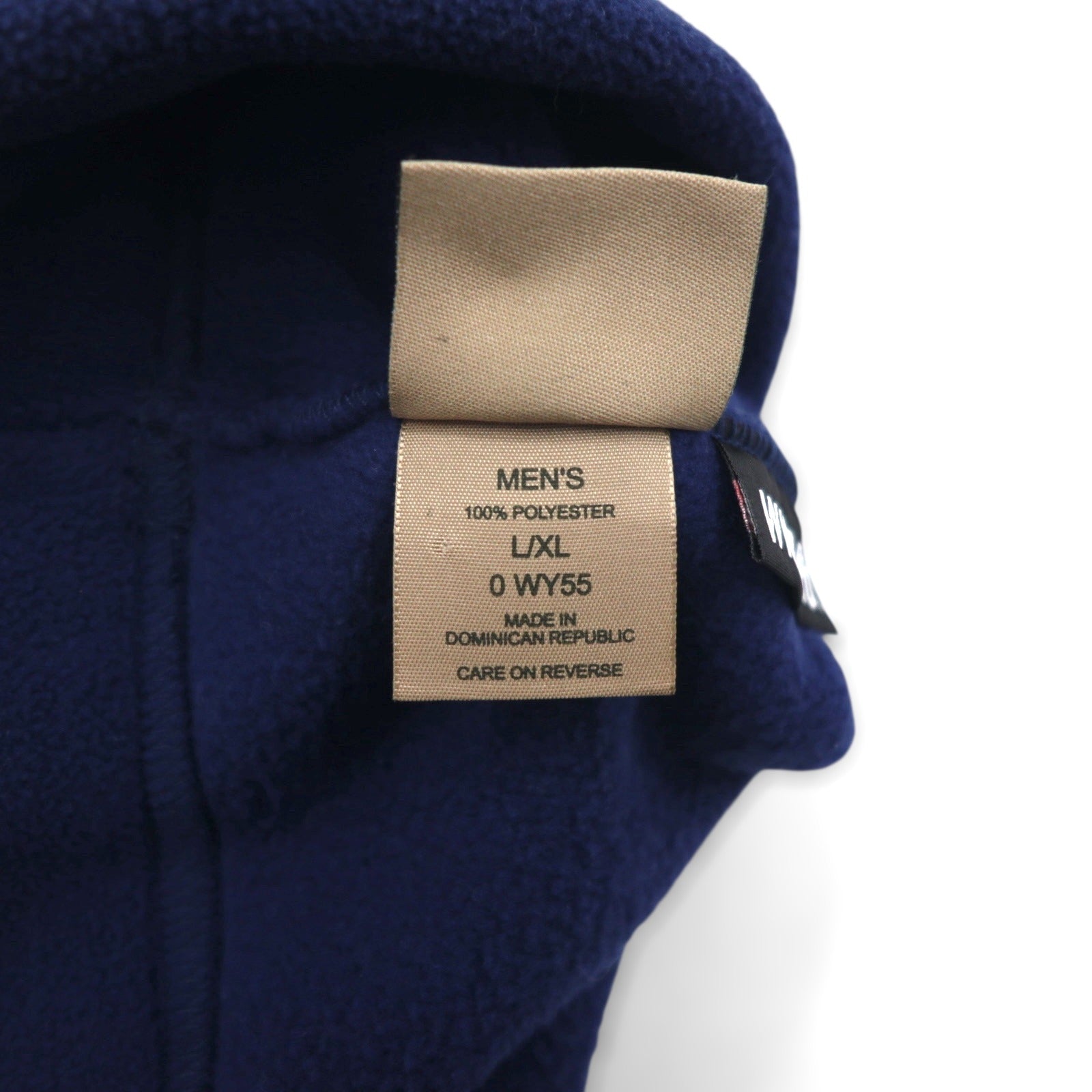 L.L.Bean 90年代 フリース ビーニー Polartec Wind Pro ポーラテック キャップ ネイビー WY55