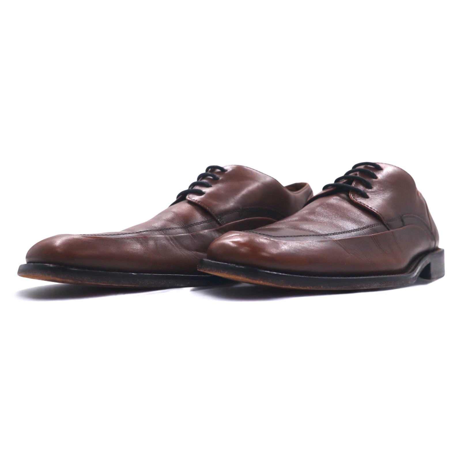 JOHNSTON & MURPHY Scarpe eleganti U-tip 27 cm Marroni in pelle 015-6702