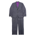 Loro Piana × MENS CLUB HASHIMOTO 2B スーツ セットアップ L グレー ストライプ ウール シルク混 日本製