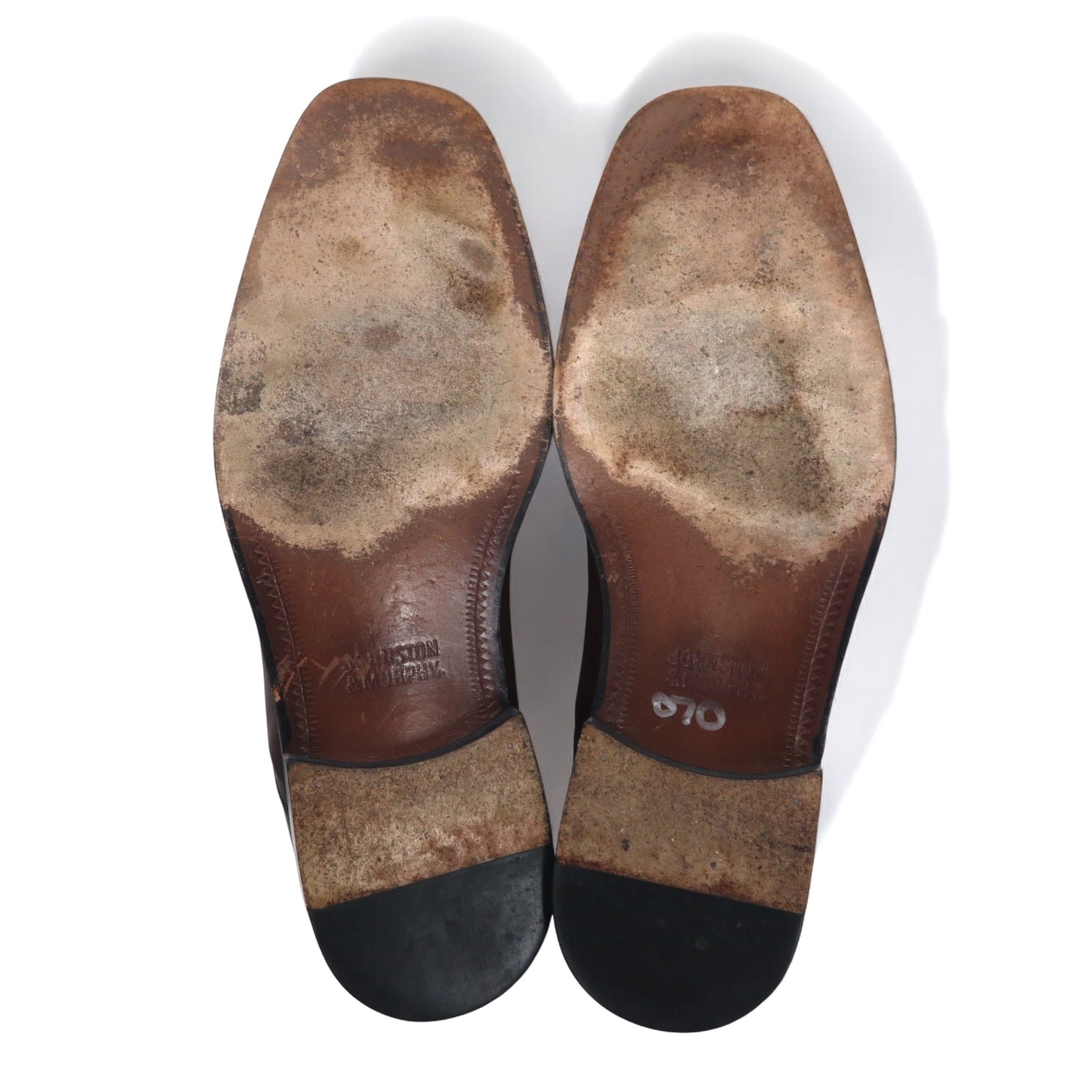 JOHNSTON & MURPHY Scarpe eleganti U-tip 27 cm Marroni in pelle 015-6702