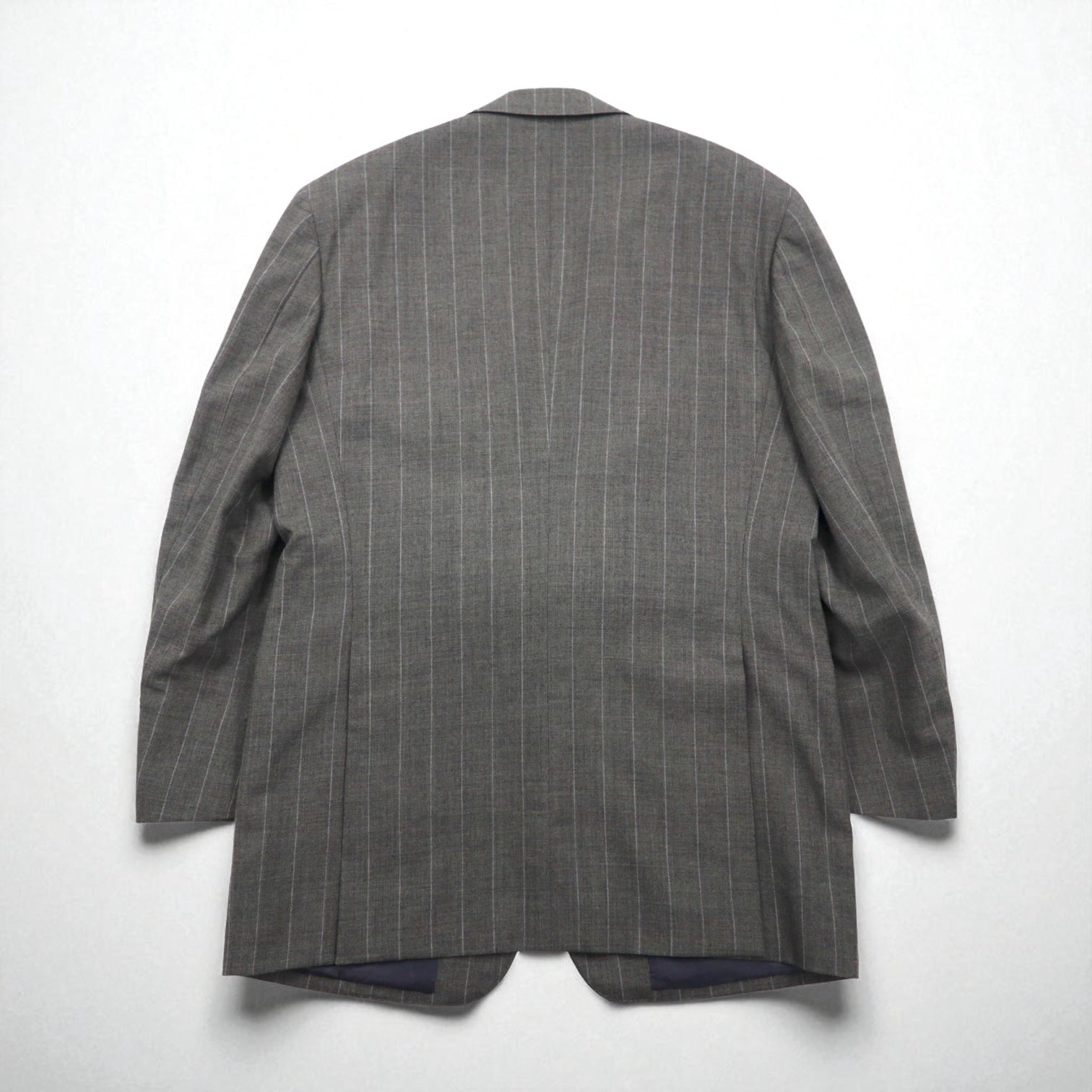 Polo by Ralph Lauren 90年代 3ピース スーツ セットアップ L グレー ストライプ ウール 日本製