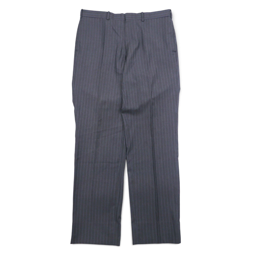 Loro Piana × MENS CLUB HASHIMOTO 2B スーツ セットアップ L グレー ストライプ ウール シルク混 日本製