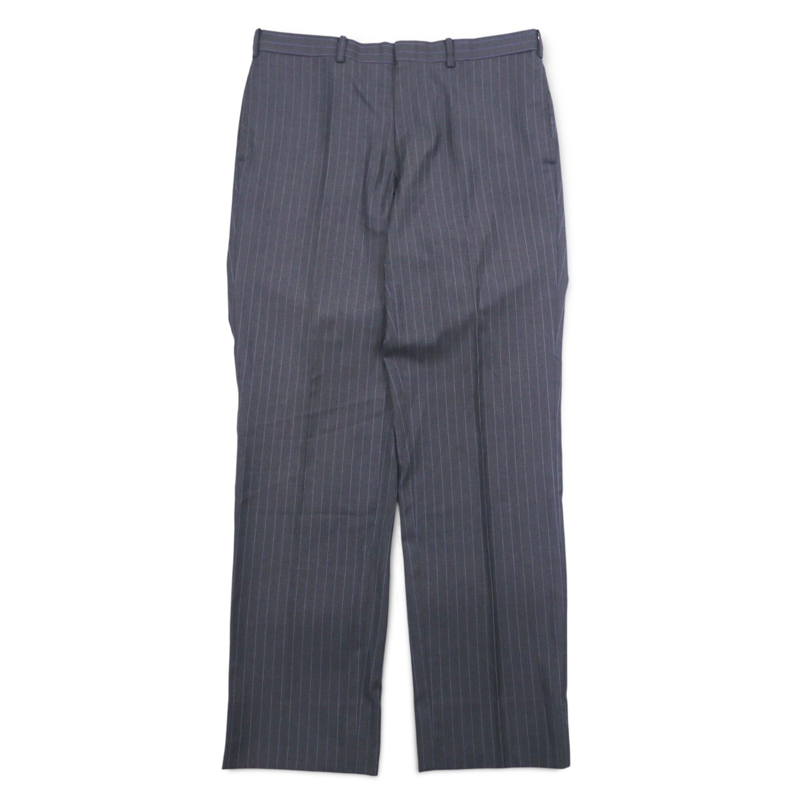Loro Piana × MENS CLUB HASHIMOTO 2B スーツ セットアップ L グレー ストライプ ウール シルク混 日本製