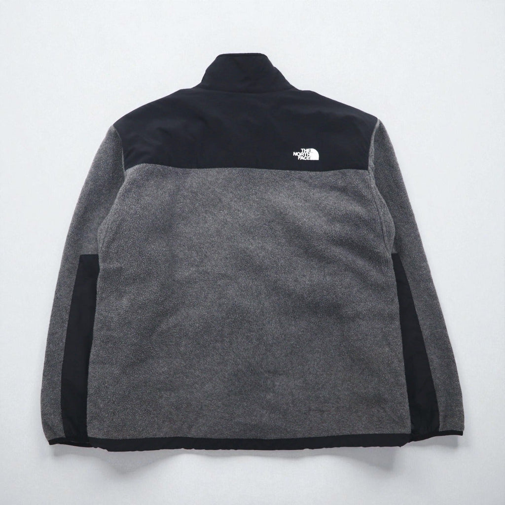 THE NORTH FACE デナリジャケット POLARTEC ポーラテック フリースジャケット XL グレー ナイロン切替 A193