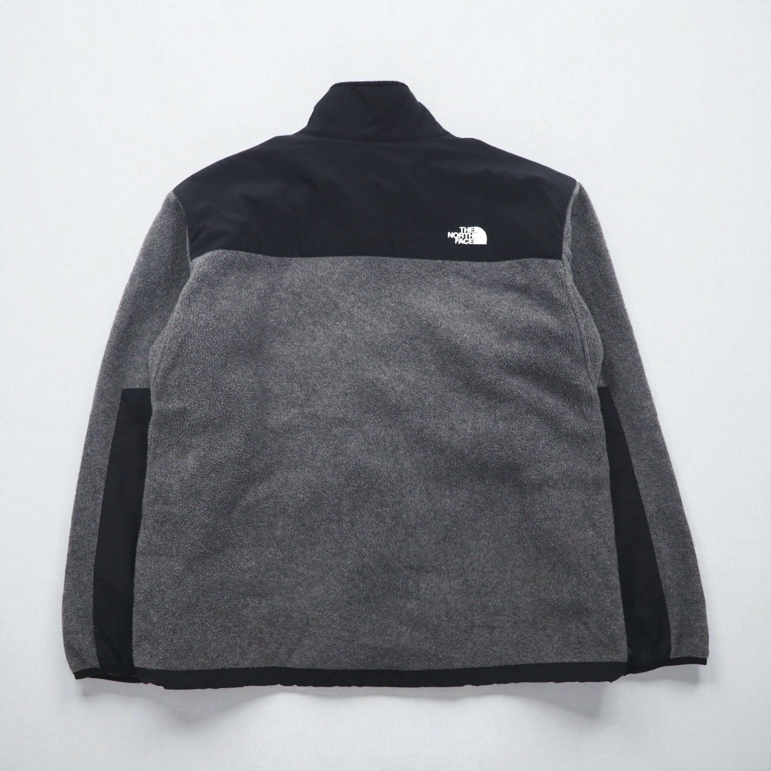 THE NORTH FACE デナリジャケット POLARTEC ポーラテック フリースジャケット XL グレー ナイロン切替 A193