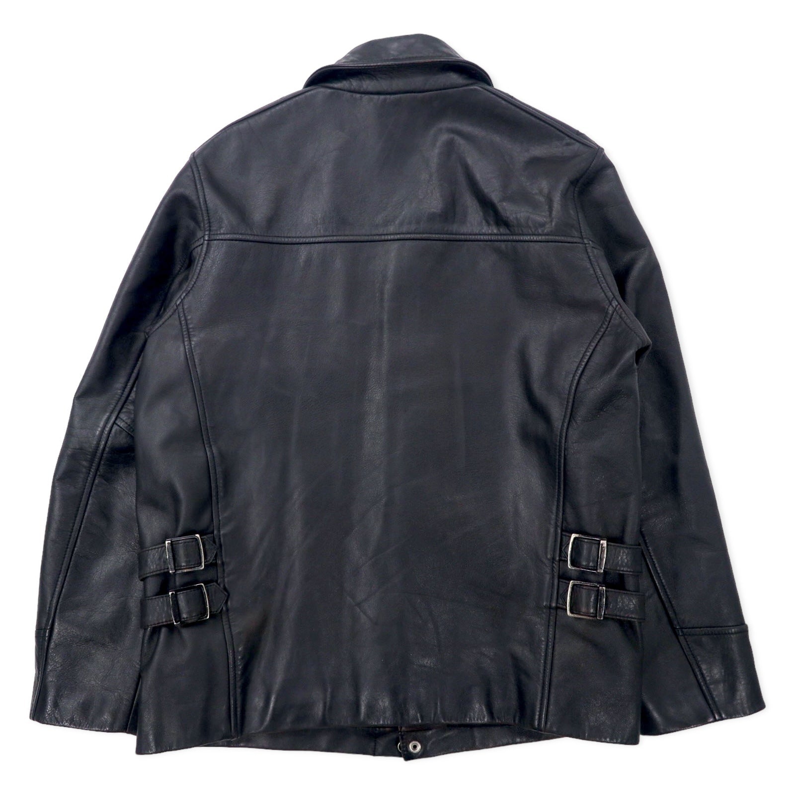 Giacca da motociclista HARLEY DAVIDSON Giacca in pelle L Nera Pelle bovina Fodera trapuntata 94HT99