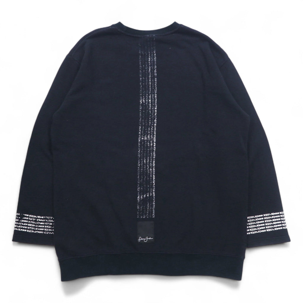 Sean John 90年代 クルーネック スウェット XL ブラック コットン
