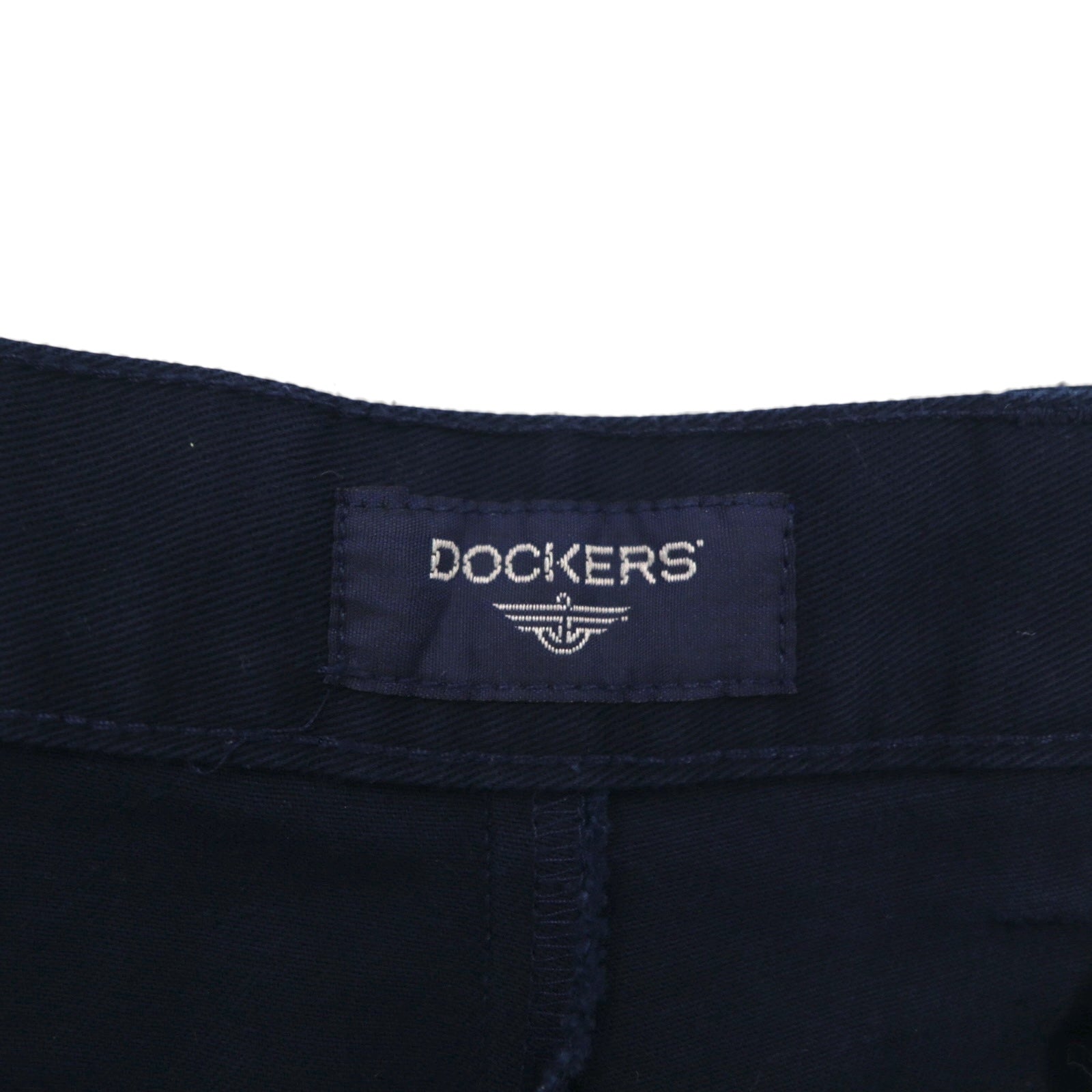 DOCKERS ( Levi's ) 2タック ワイド ワーク チノパンツ L ネイビー コットン
