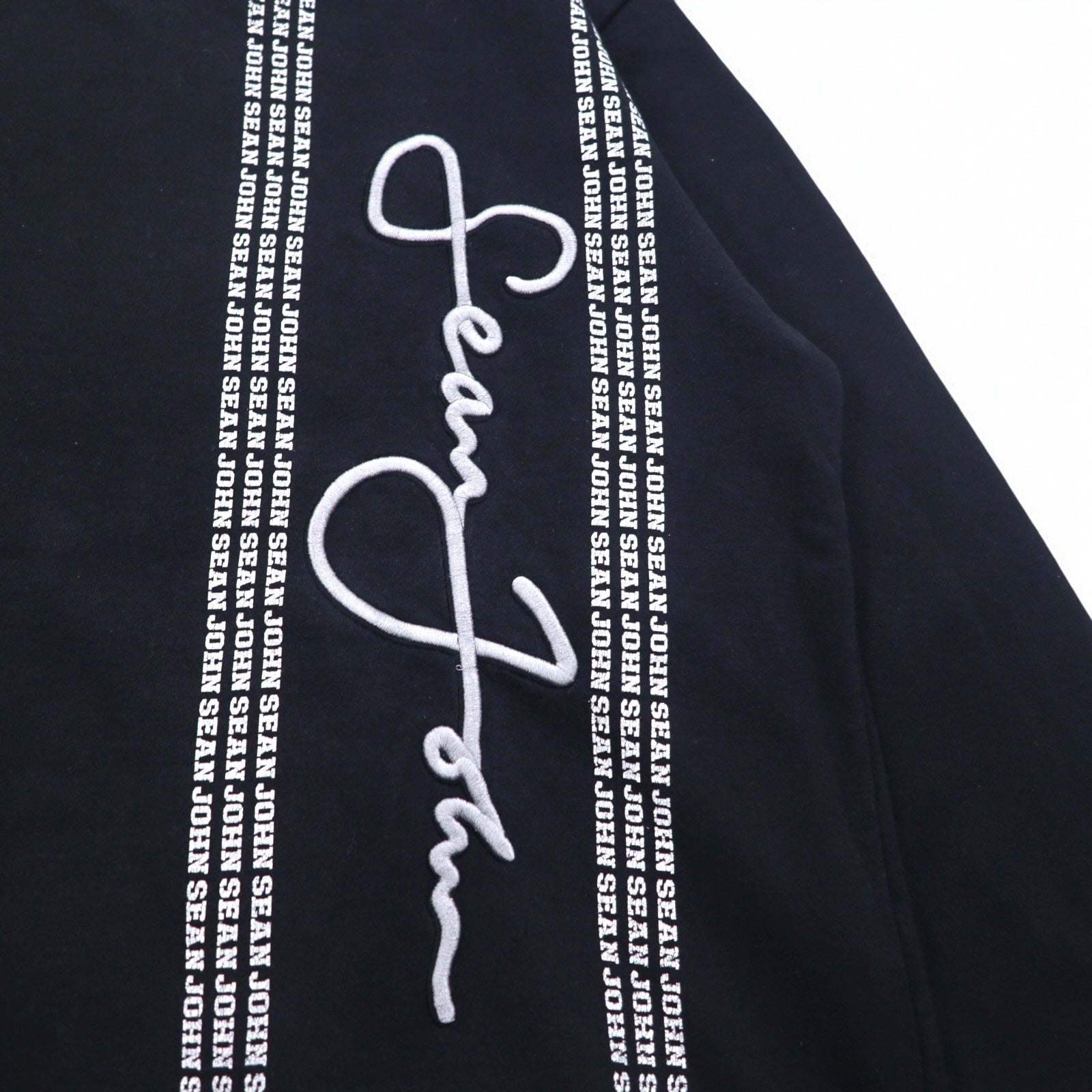 Sean John 90年代 クルーネック スウェット XL ブラック コットン