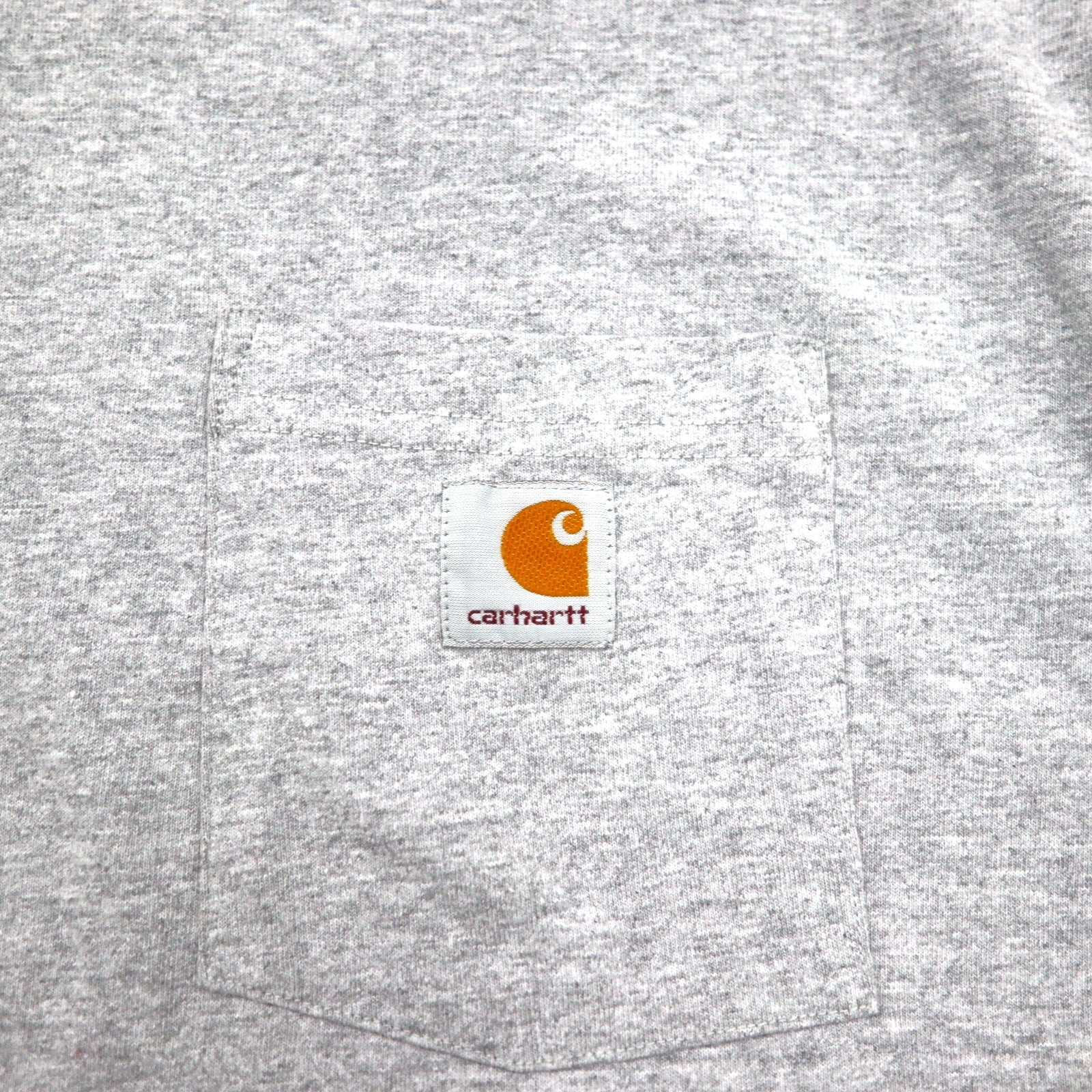 Carhartt T-shirt con taschino Original Fit, Pocket Tee 2XL TALL, Original Fit, grigio, cotone