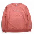Champion Reverse Weave T-shirt Felpa M Rosa Script Logo Ricamato C8-P404