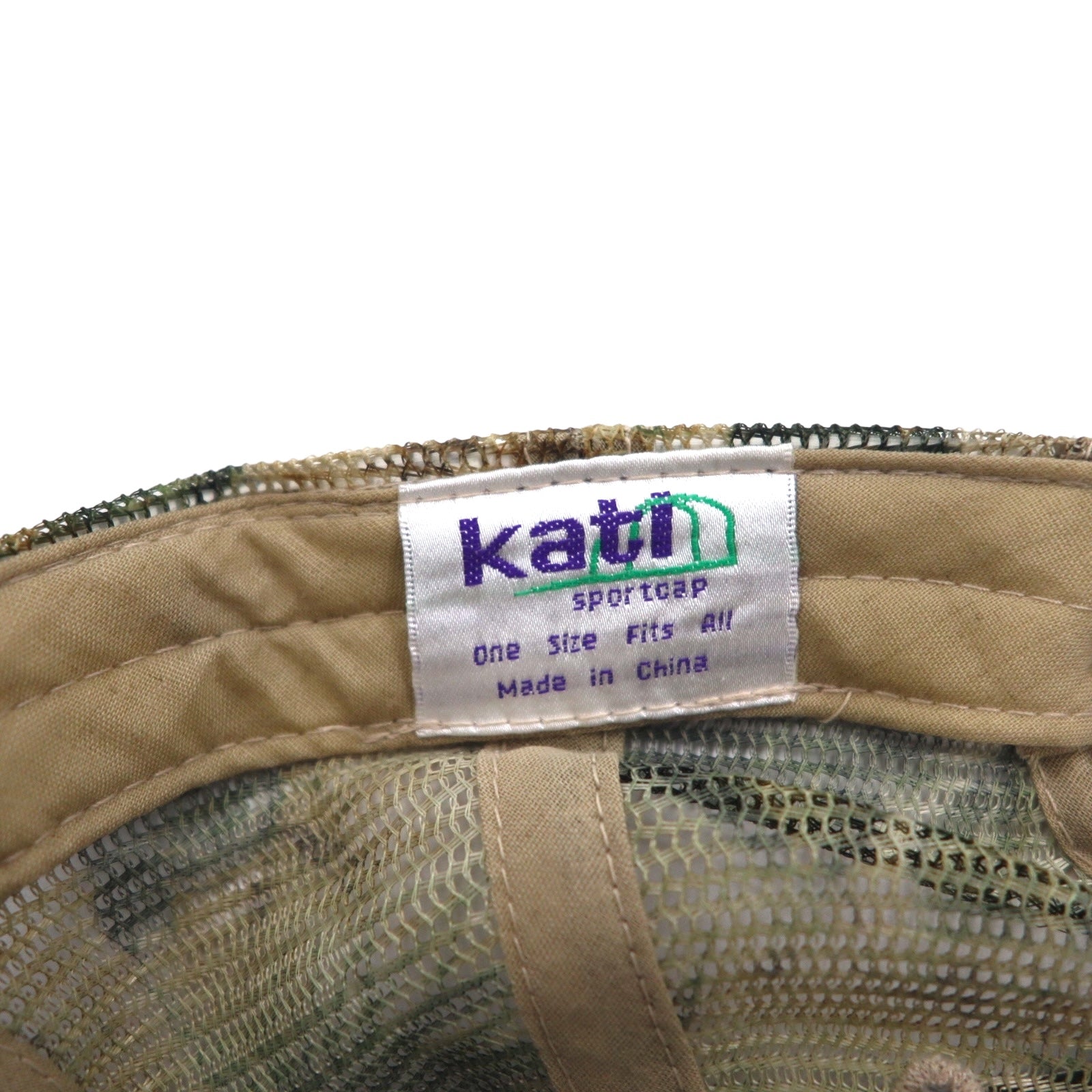 kati sportcap camouflage realtree cappellino in rete TAGLIA UNICA kaki CEN-TEX WILDLIFE CONNECTION nuovo senza etichette