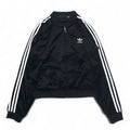 adidas 90s ATP velluto tuta giacca L nero logo Trifoglio 3 strisce