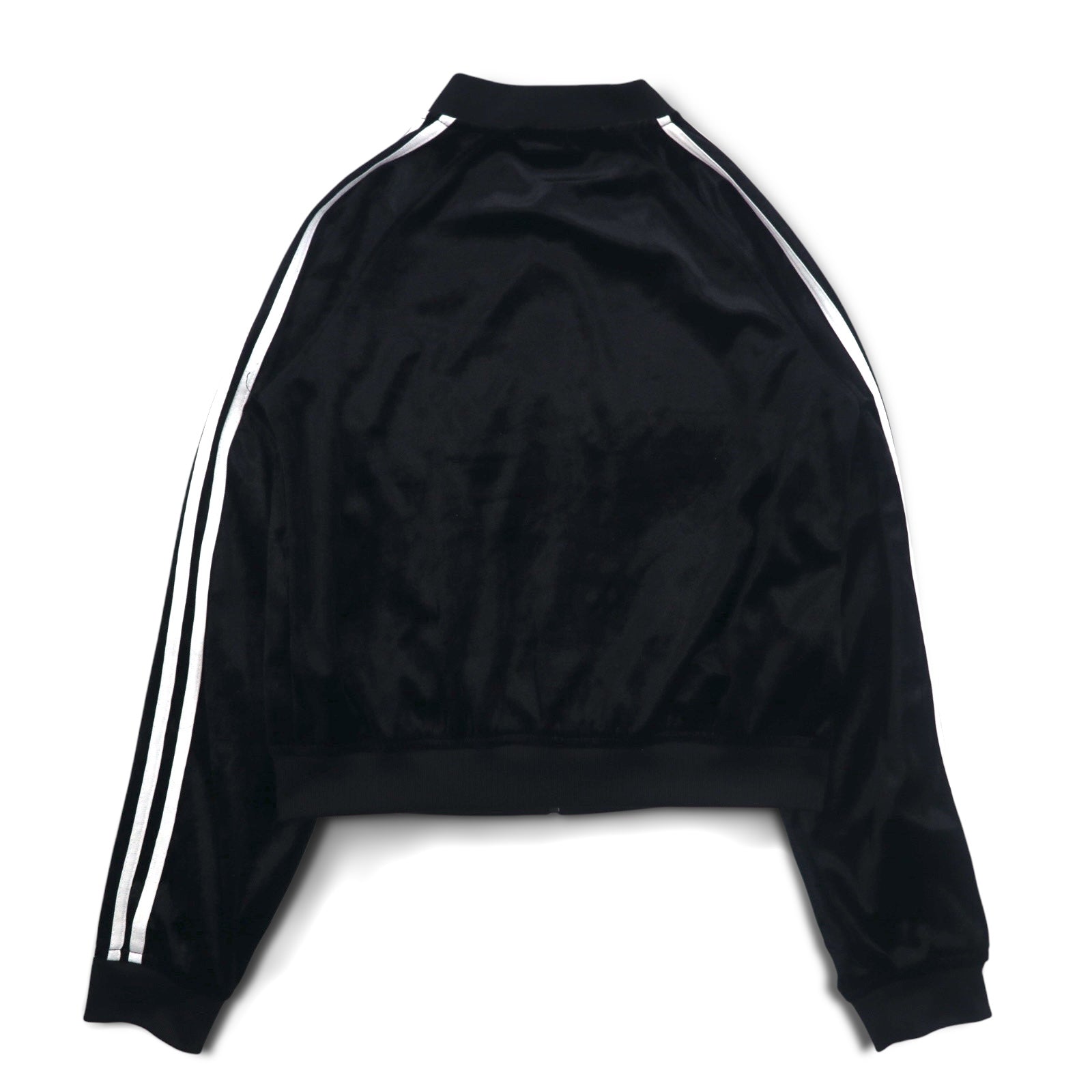 adidas 90s ATP velluto tuta giacca L nero logo Trifoglio 3 strisce